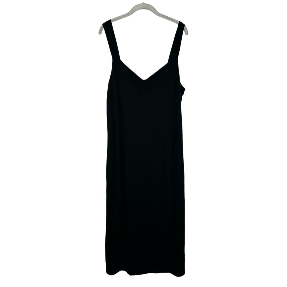 GAP Women’s Black Sleeveless Tank Stretch Casual Dress Size XL Tall New